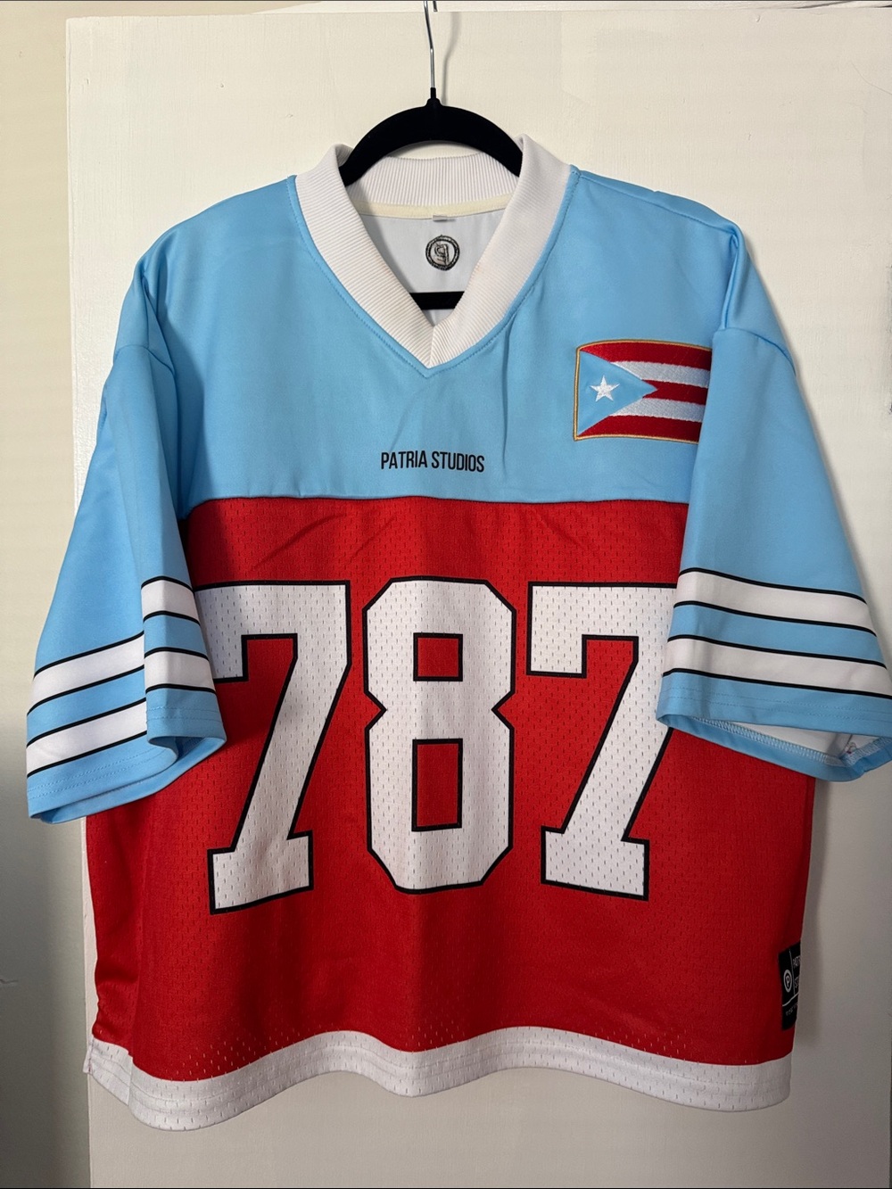 🇵🇷 Patria Studios Puerto Rico Jersey | Oversized M | Like New